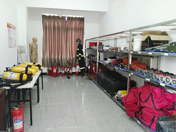 消防设备展室